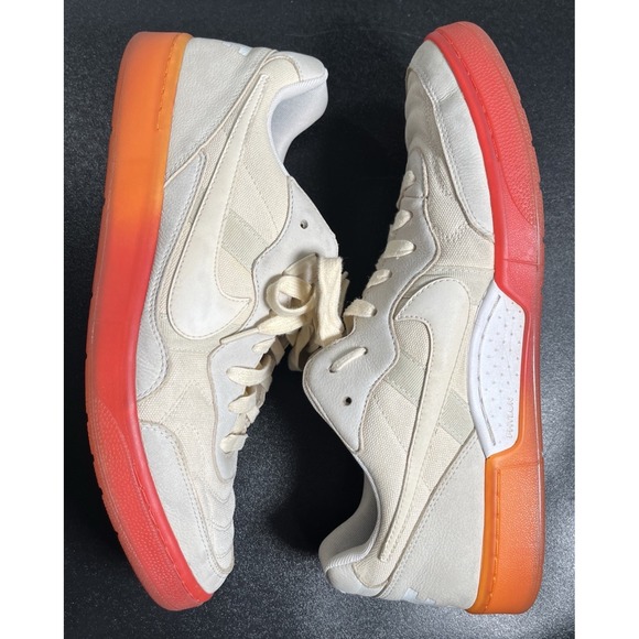 Nike NSW Tiempo '94 Cream/Gradient Orange-Red‎ Inferno Lunarlon Custioning RARE - Picture 6 of 10